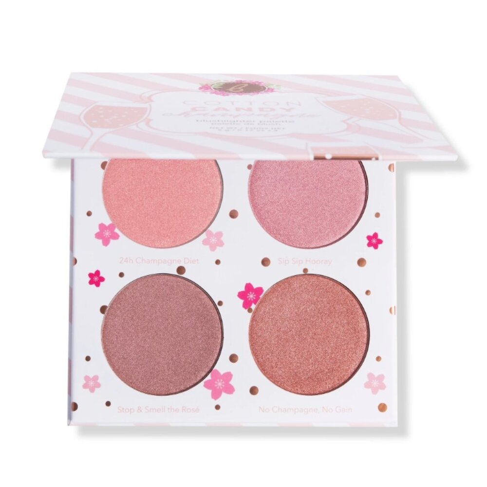 BEAUTY BAKERIE Cotton Candy Champagne Blushlighter Blush Highlighter Palette